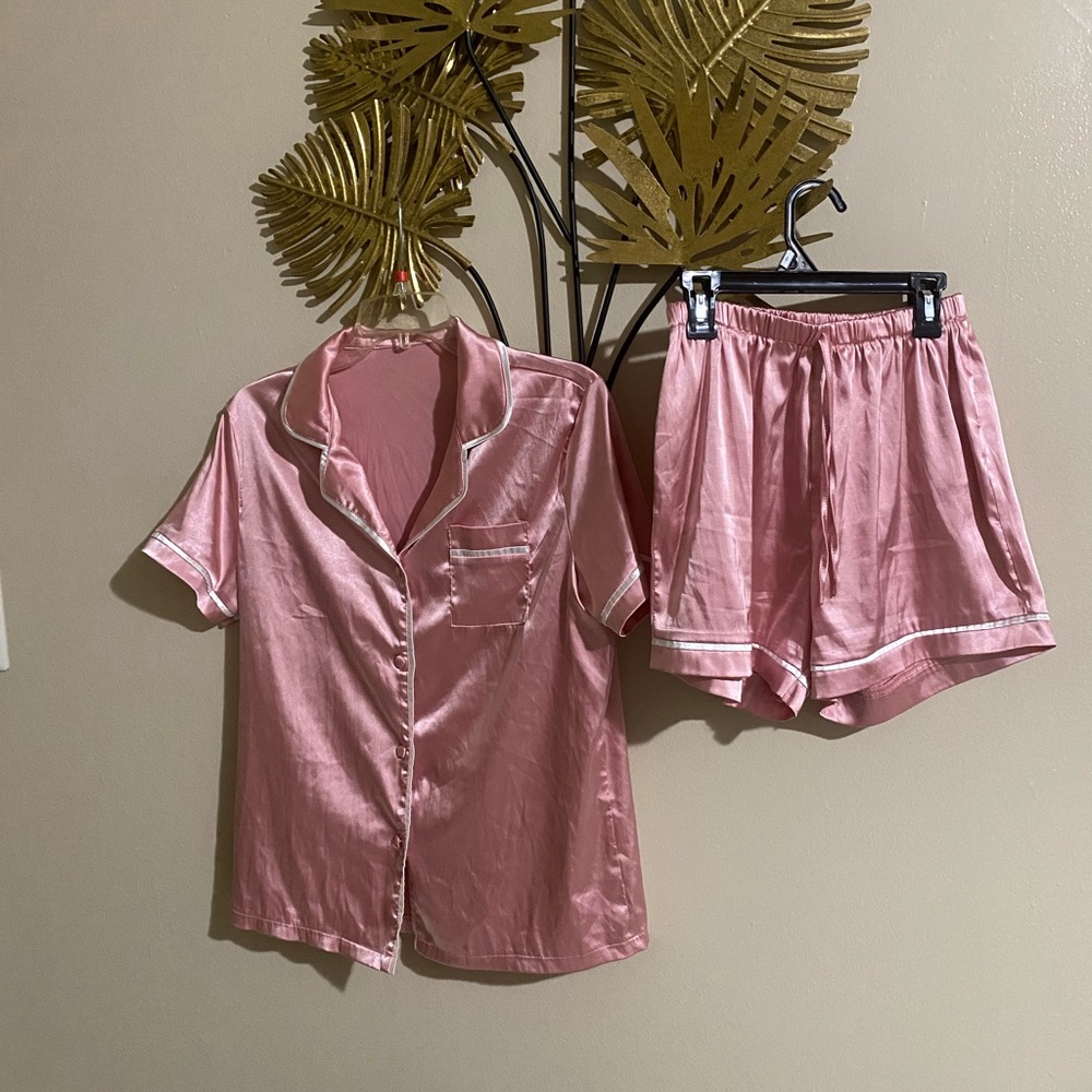 Charming Pink Kids Pajama Set
